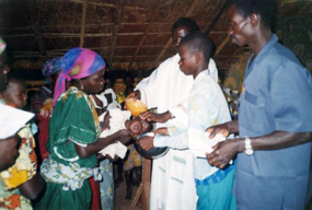 Baptism in Togo