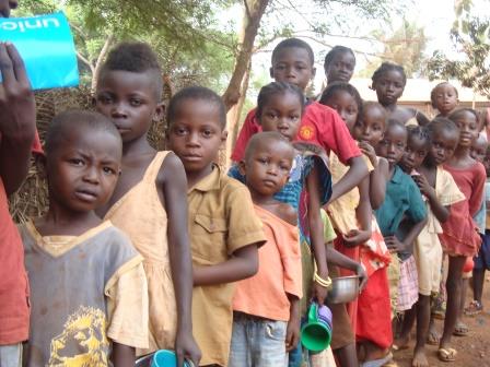 Emergency aid for refugees in the Central African Republic