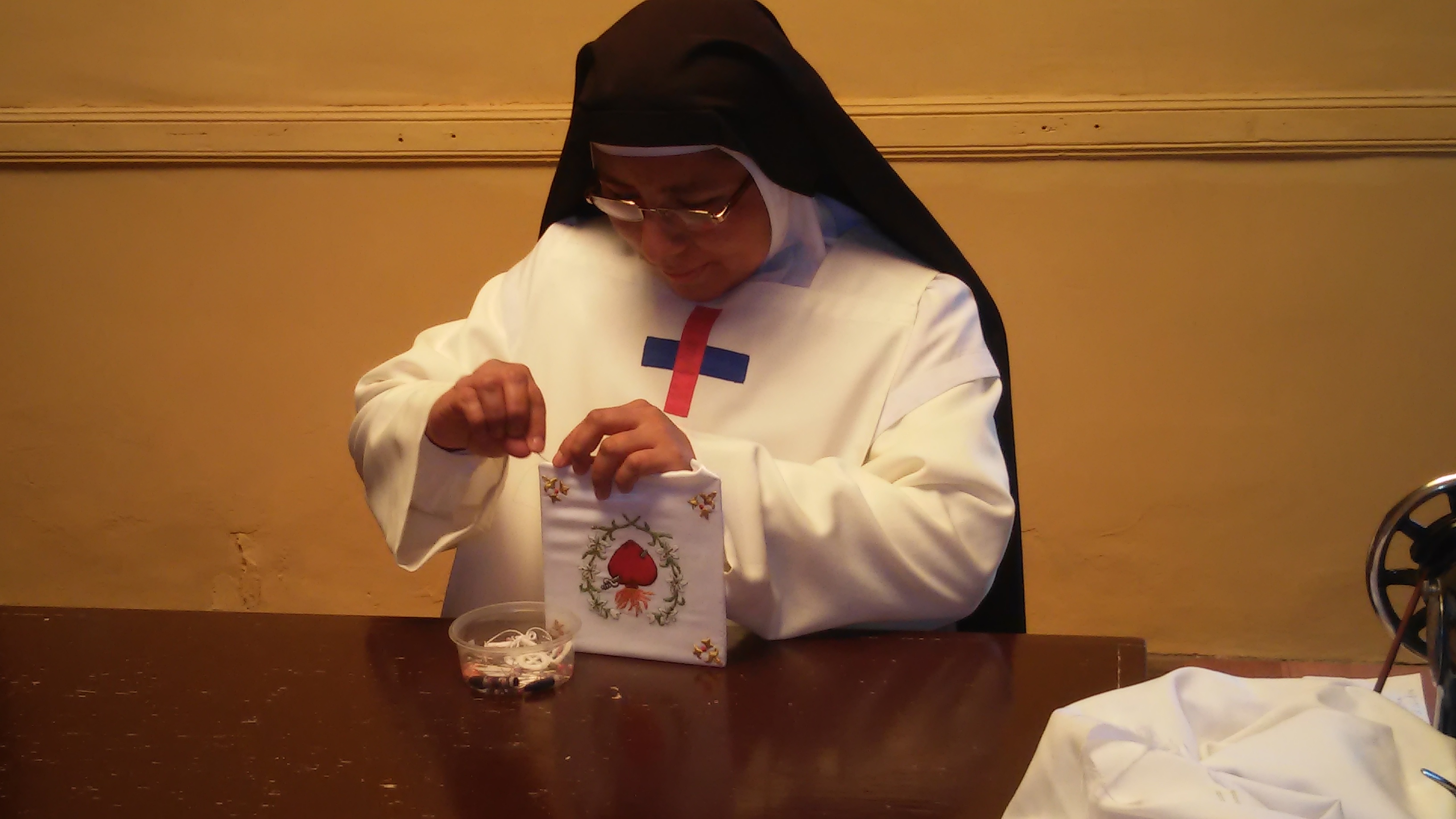 An Embroidery Machine for Contemplative Sisters in Peru