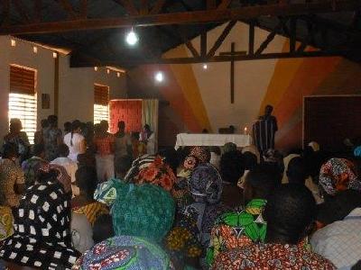 Enlarge a Parish Church in Benin