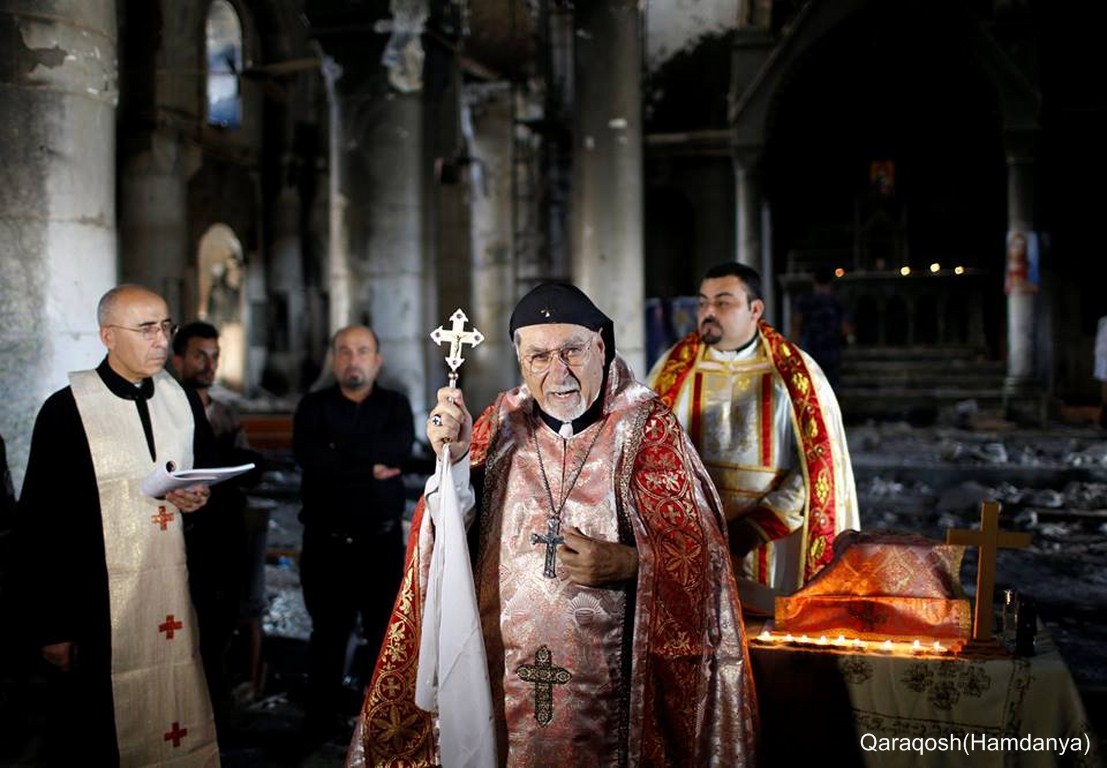 Archbishop Mouche in Qaraqosh on the Nineveh Plain.jpg