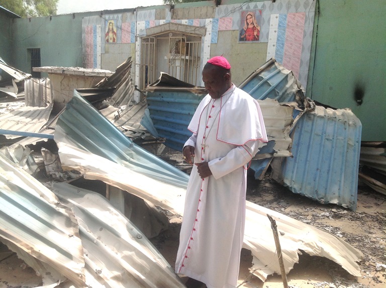 Bishop Oliver Dashe Doeme of the Diocese of Maiduguri survey