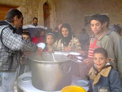 Food for children in Syria