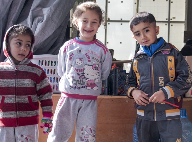 Christian refugee children, Erbil