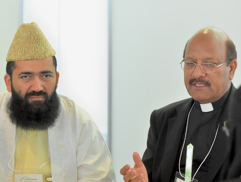 Maulana Abdul Khabir Azad and Father James Channan, OP at in