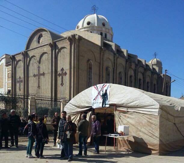 Seeking shelter in Hassake, Assyrian Christians
