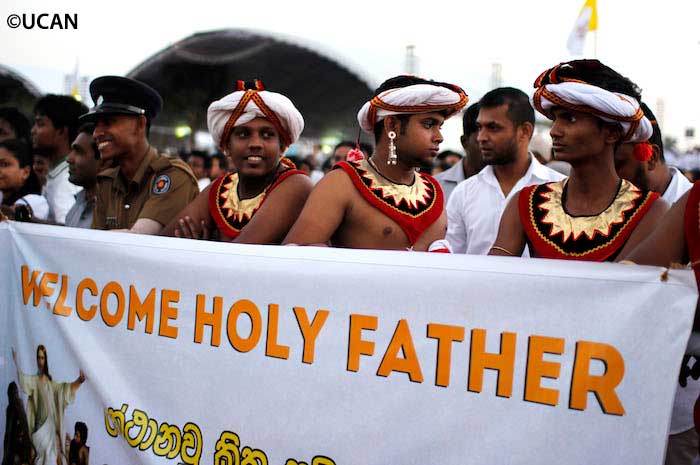 Papal visit Sri Lanka January 2015