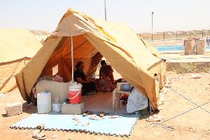 Living in tents